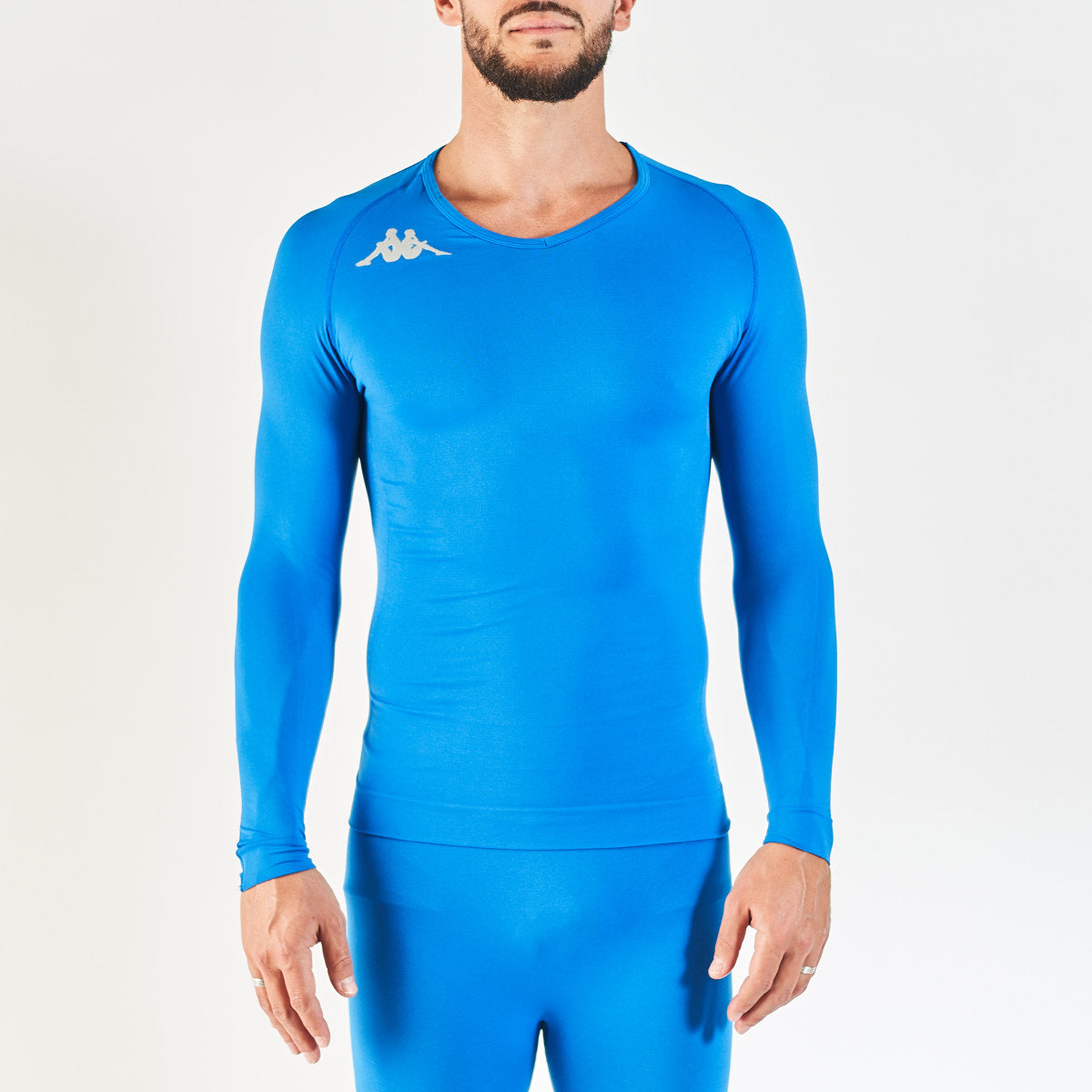 Maillot de compression Kappa4skin Bongv bleu unisexe - Image 1