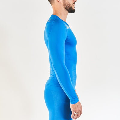 Maillot de compression Kappa4skin Bongv bleu unisexe - Image 2