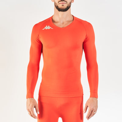 Sous-maillot Bongv Pro Team Orange unisexe - Image 1