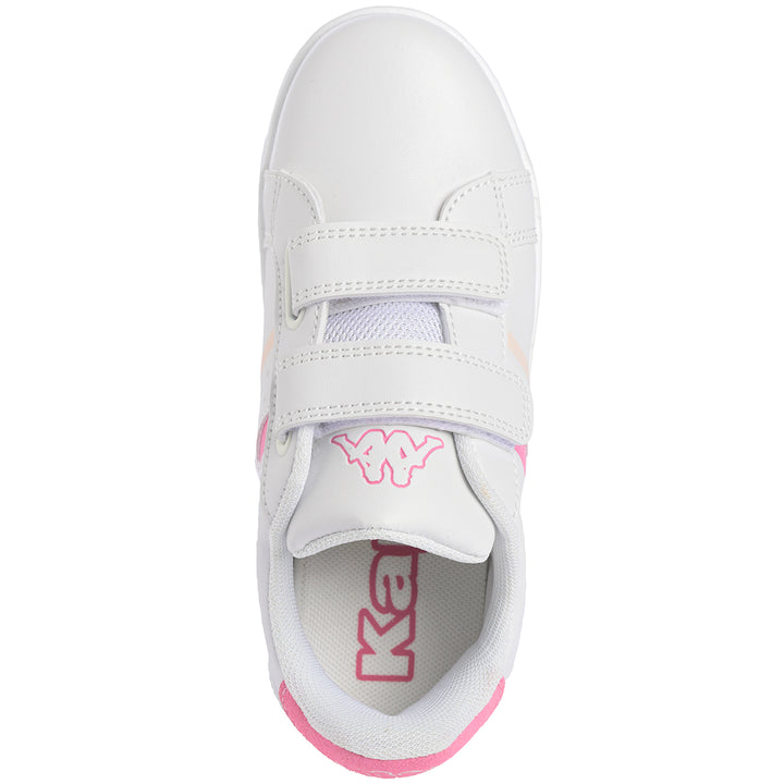 Chaussures lifestyle Alpha 2V blanc enfant - Image 4