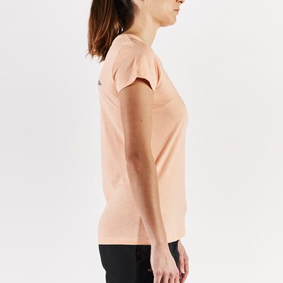 T-shirt Amboasary Authentic orange femme - Image 2