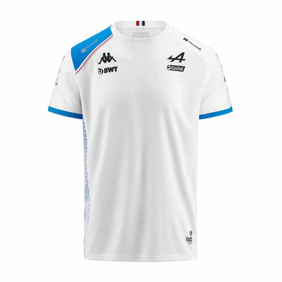 T-Shirt Abolim BWT Alpine F1 Team 2023 Homme Blanc