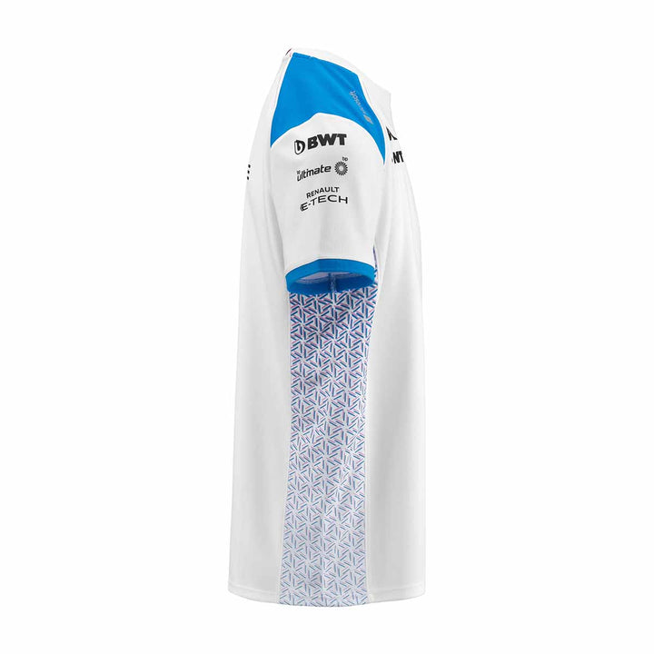 T-Shirt Abolim BWT Alpine F1 Team 2023 Homme Blanc