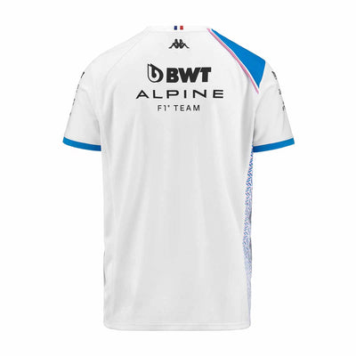 T-Shirt Abolim BWT Alpine F1 Team 2023 Homme Blanc