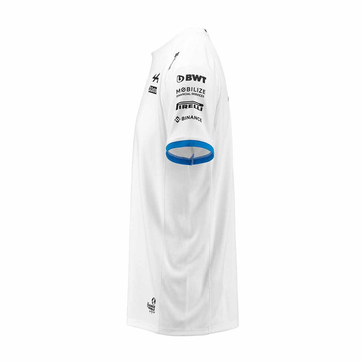 T-Shirt Abolim BWT Alpine F1 Team 2023 Homme Blanc