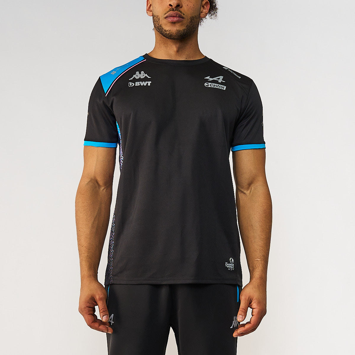 T-Shirt Abolim BWT Alpine F1 Team 2023 Homme Noir