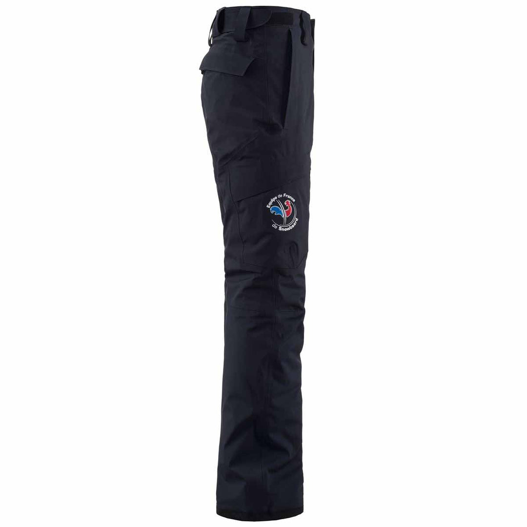 Pantalon de ski Unisexe France Snowboard Team 6Cento 632 Padded Bleu