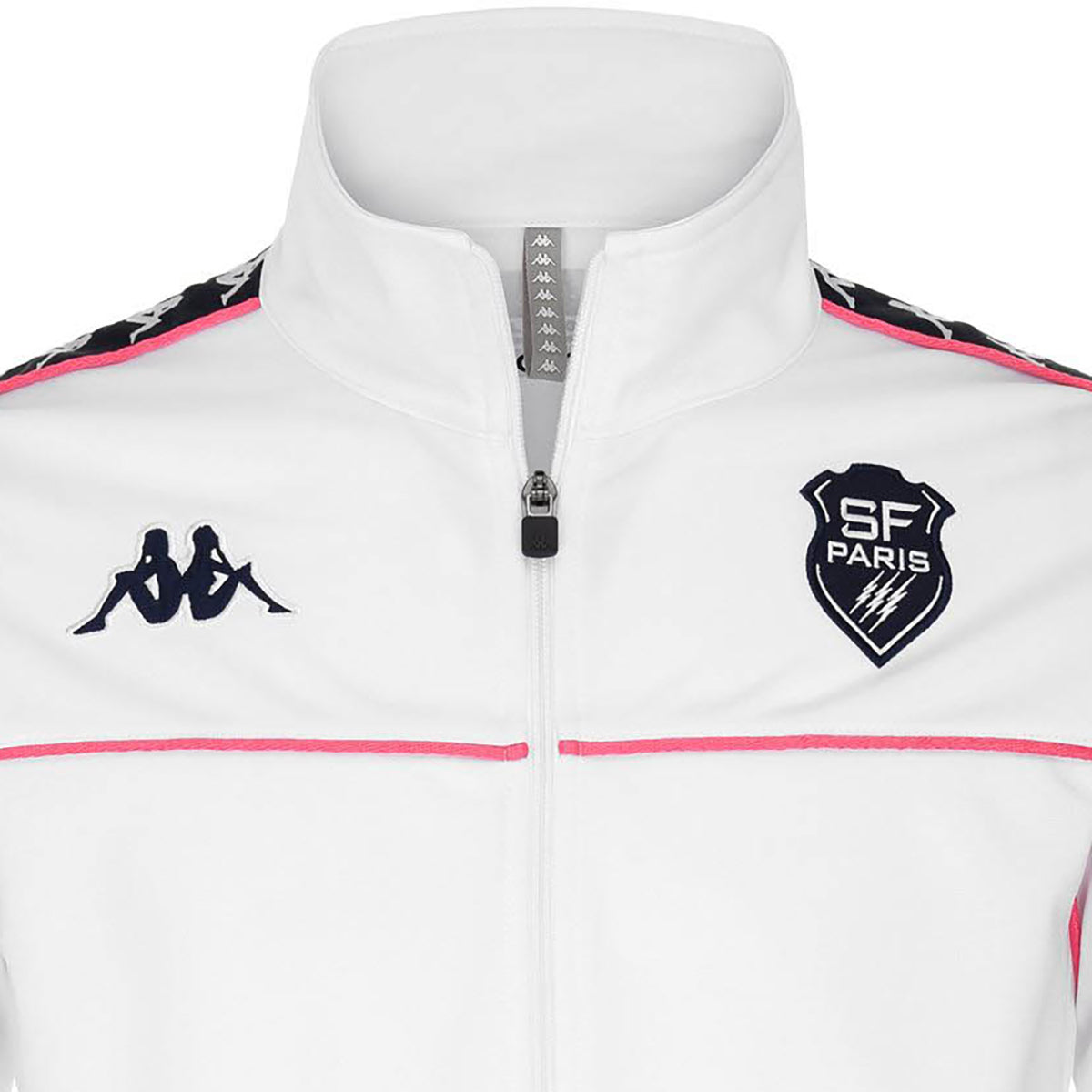 Sweat zippé Merez Stade Français Paris Blanc enfant - image 3