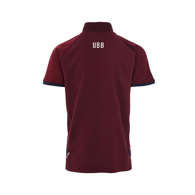 Polo Angat 6 UBB Rugby 22/23 Violet Homme