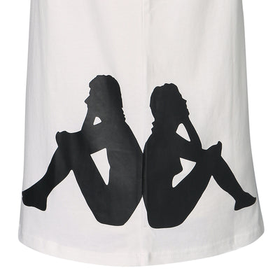 T-shirt Fico Blanc unisexe - Image 3
