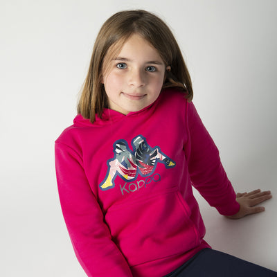 Sweatshirt Cache Rose fille - image 4