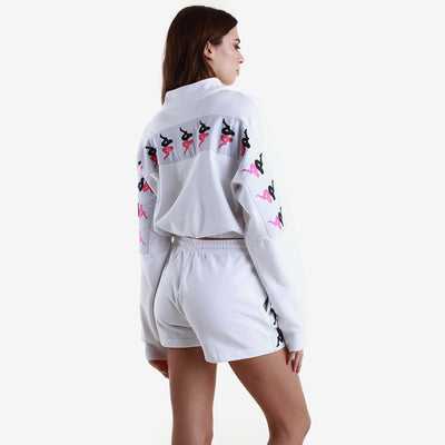 Sweatshirt Limit Authentic Blanc Femme - Image 5