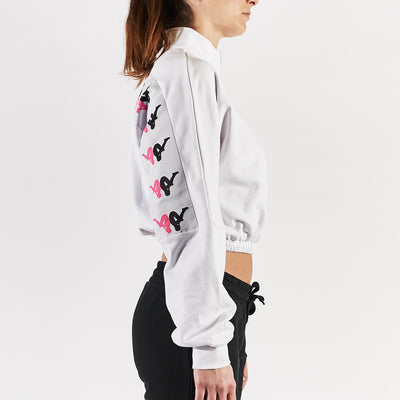 Sweatshirt Limit Authentic Blanc Femme - Image 2