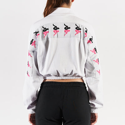 Sweatshirt Limit Authentic Blanc Femme - Image 3
