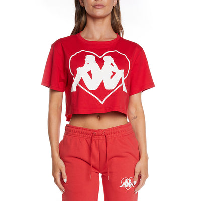 T-shirt Kalisz Rouge femme - Image 1