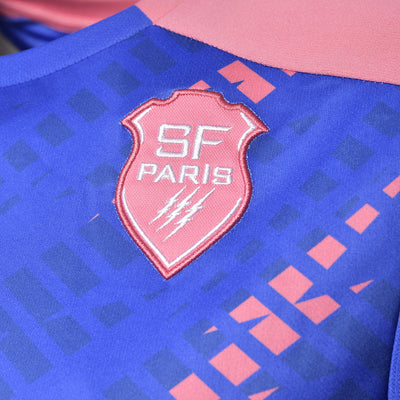 Maillot Aboupret Pro 5 Stade Français Paris Bleu homme - image 3