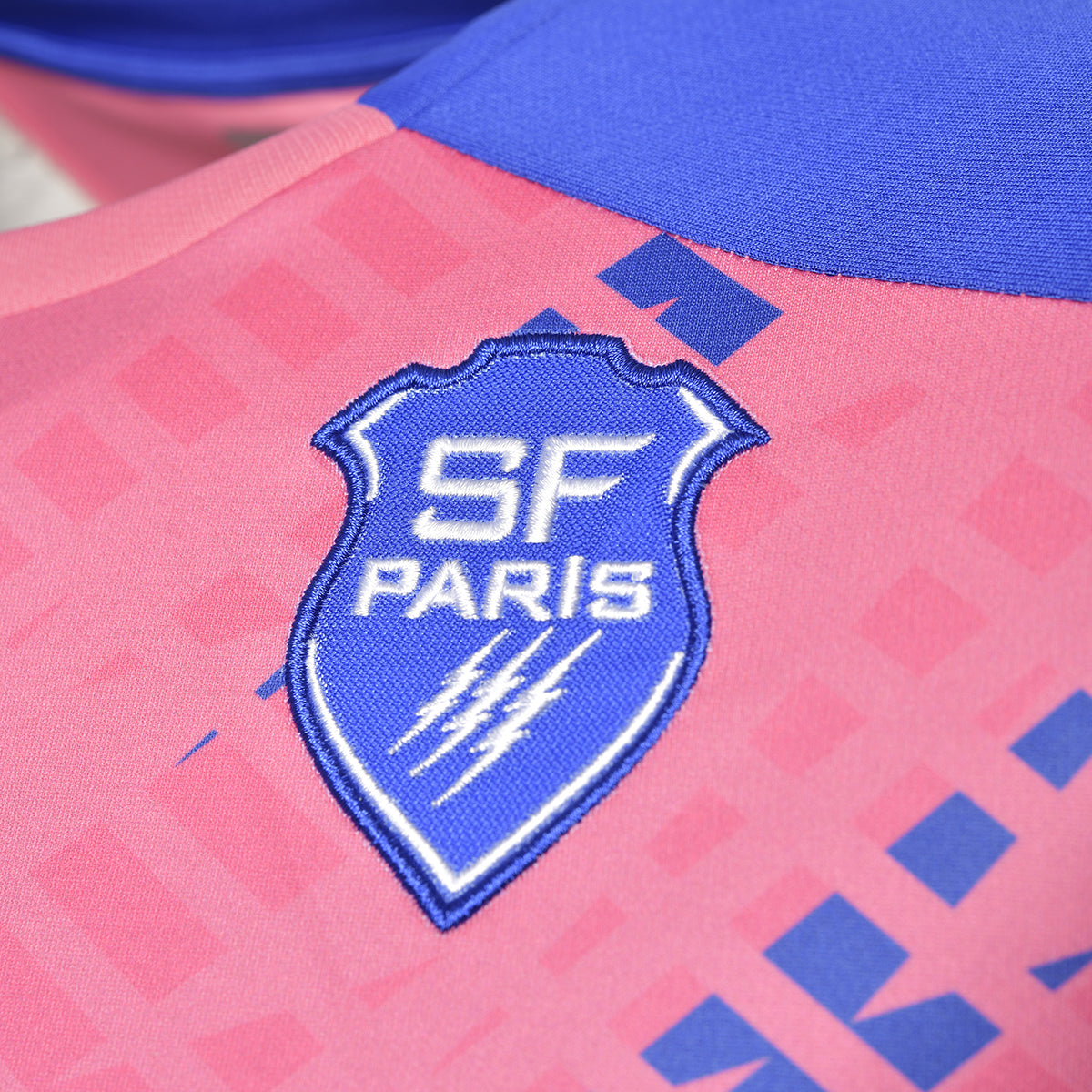 Maillot Aboupret Pro 5 Stade Français Paris Rose homme - image 3