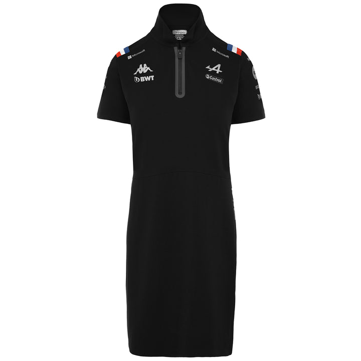 Robe Arukif BWT Alpine F1 Team Noir Femme - Image 1