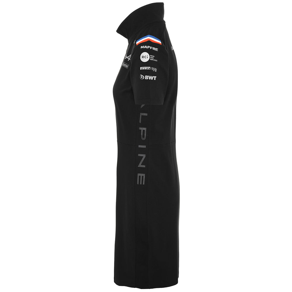 Robe Arukif BWT Alpine F1 Team Noir Femme - Image 2