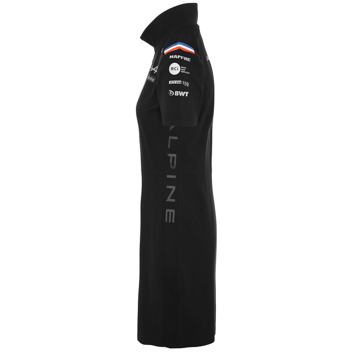 Robe Arukif BWT Alpine F1 Team Noir Femme - Image 2