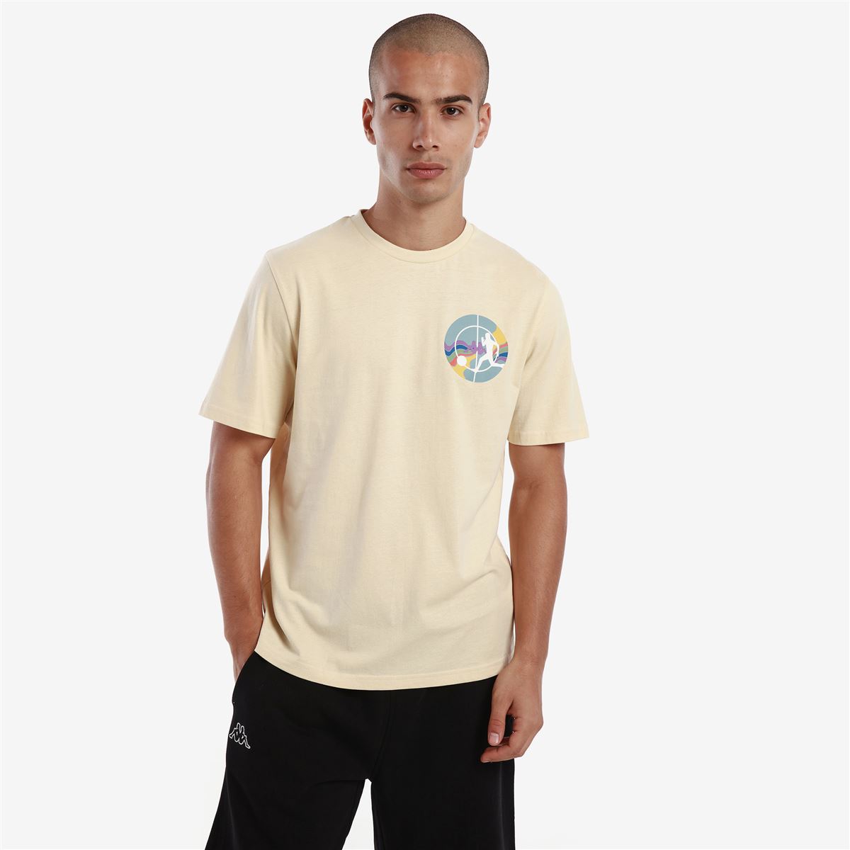 T-shirt homme Vento Authentic Beige