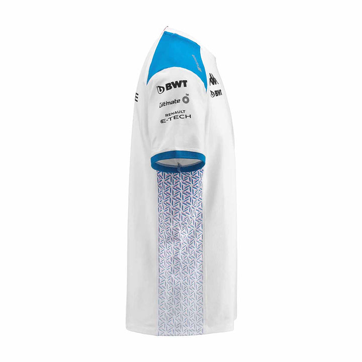 T-Shirt Amiry BWT Alpine F1 Team 2023 Enfant Blanc