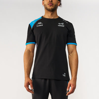 T-Shirt Amiry BWT Alpine F1 Team 2023 Homme Noir