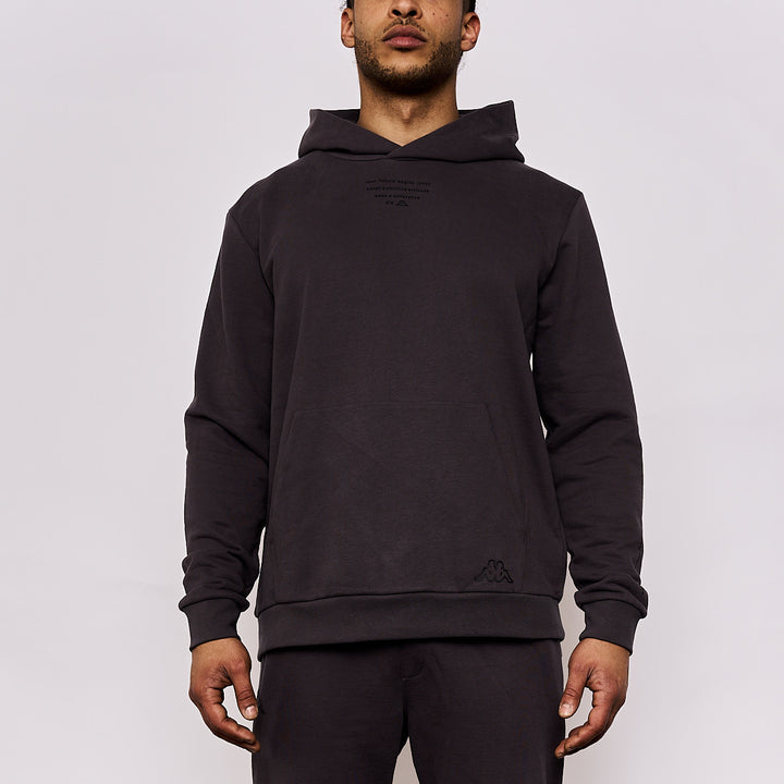 Hoodie homme Faetano Sportswear Gris