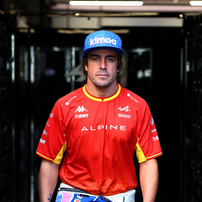 Maillot Kombat Alonso Alpine F1 rouge homme - Image 5