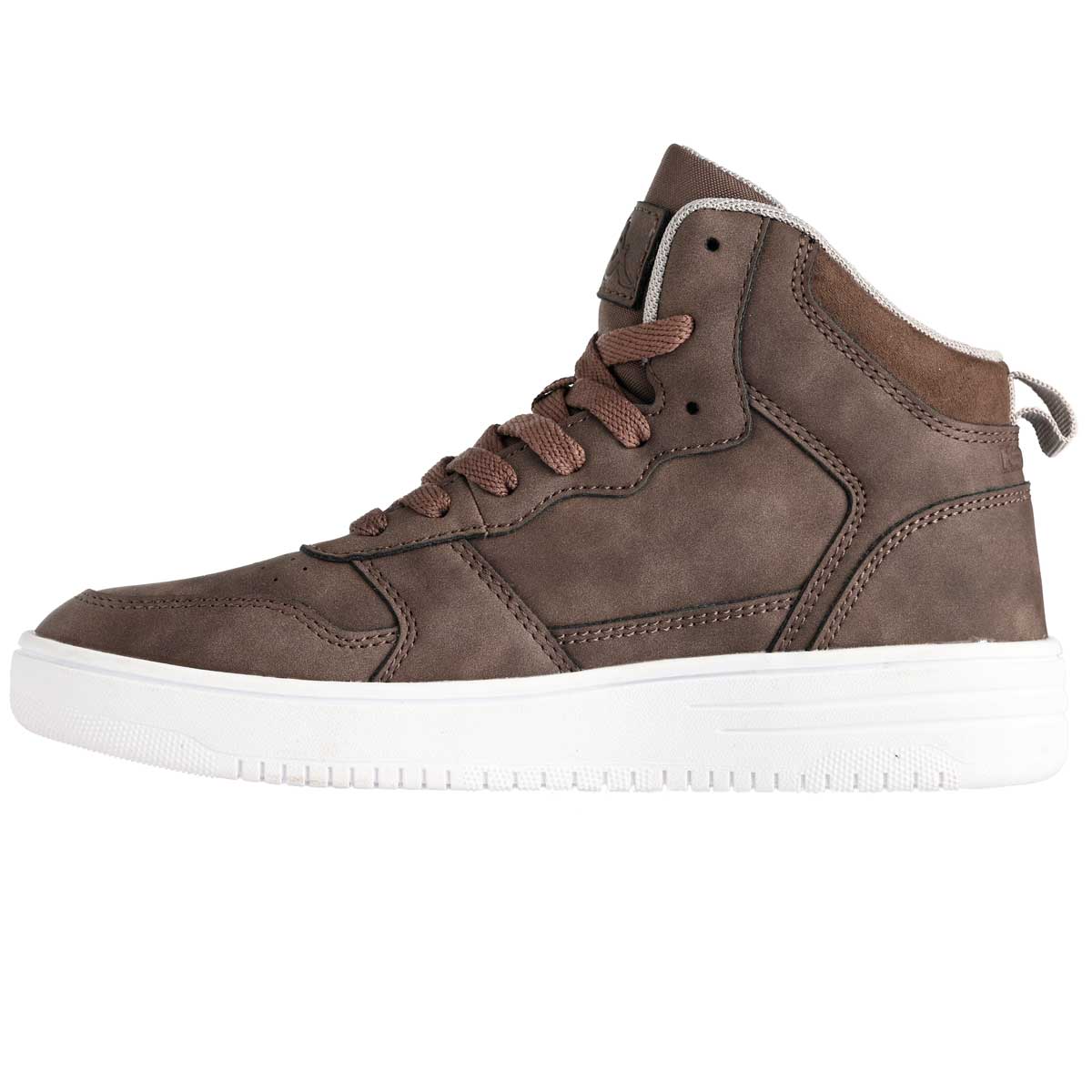 Baskets Seattle Mid marron enfant