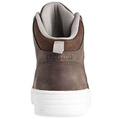 Baskets Seattle Mid marron enfant