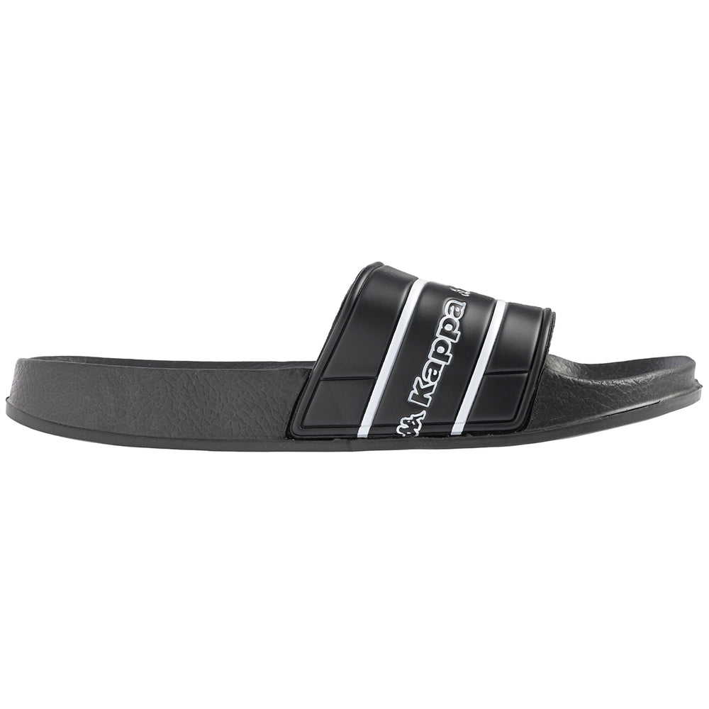 Tongs Matese Logo noir unisexe - Image 2