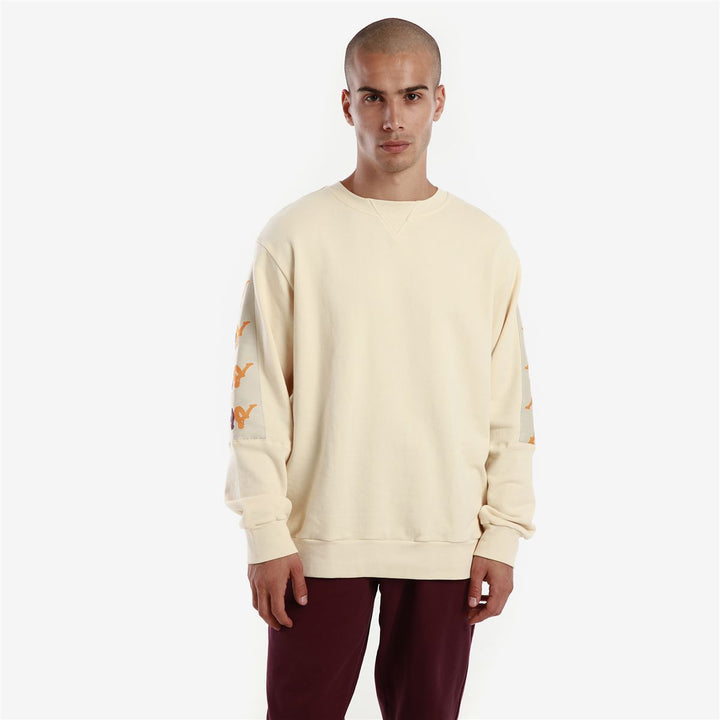 Sweatshirt Eniko Authentic Beige Homme