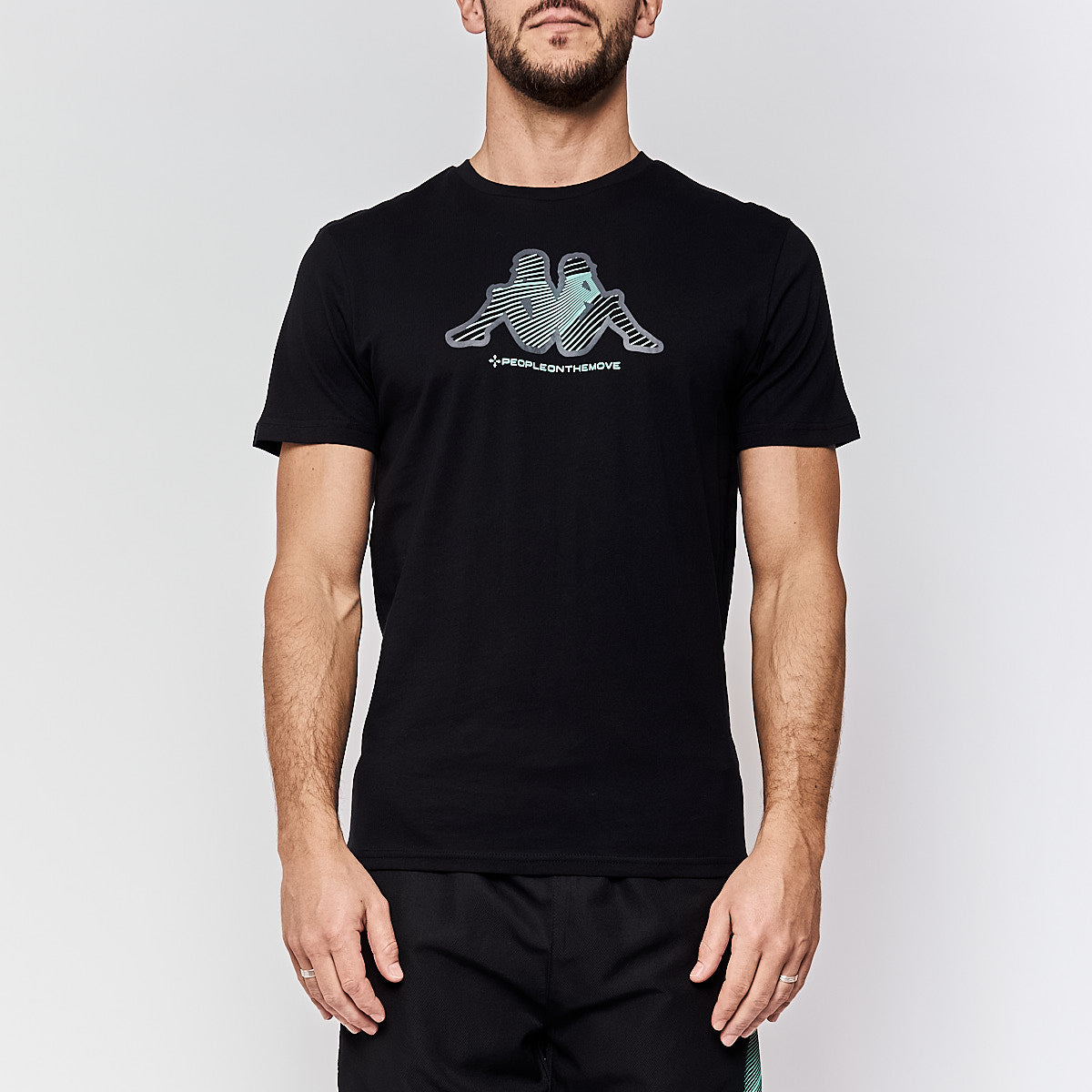 T-shirt homme Ermy Sportswear Noir