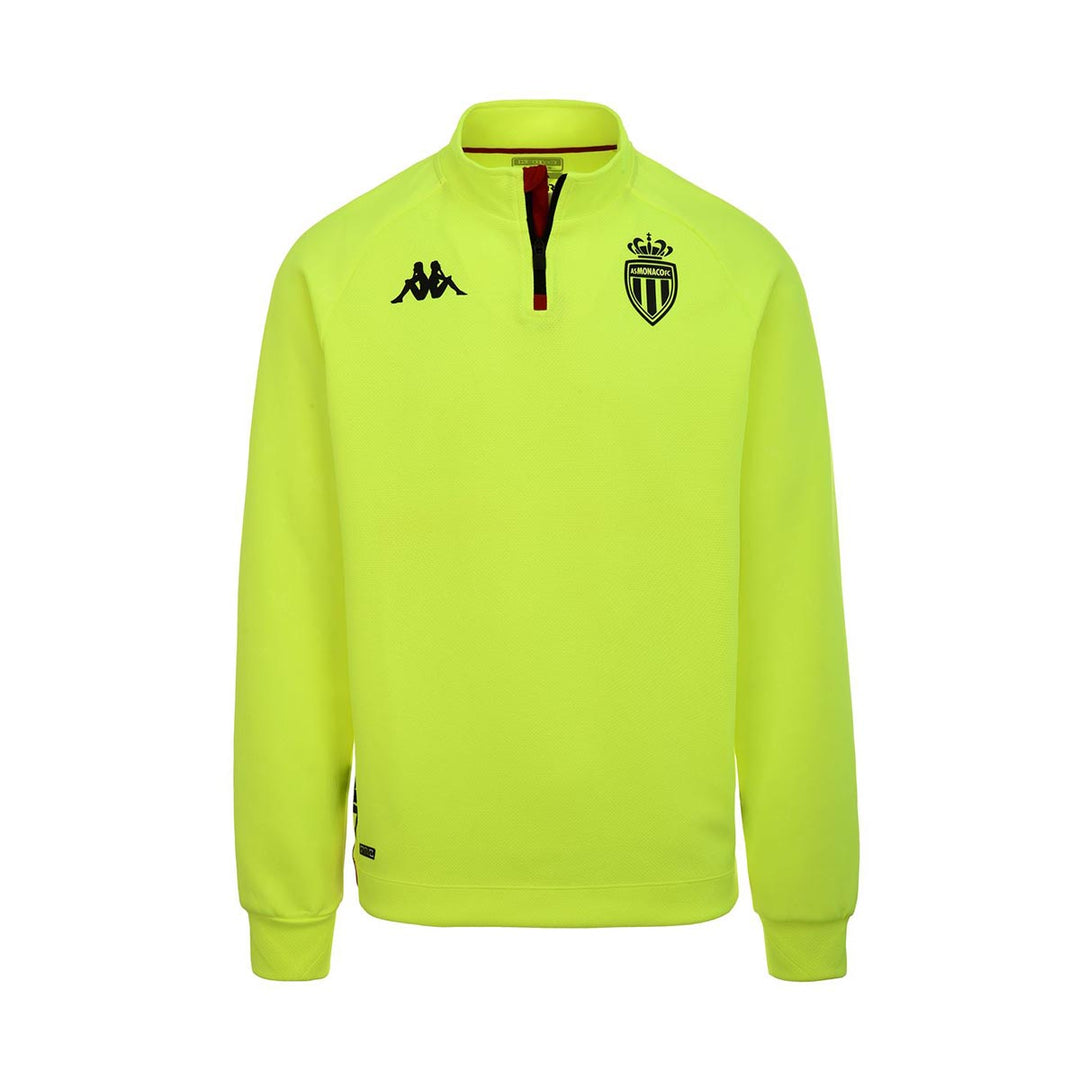 Sweatshirt Ablas Pro AS Monaco Jaune Homme