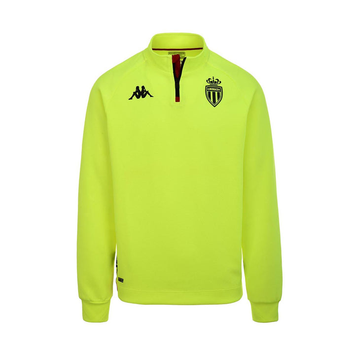 Sweatshirt Ablas Pro AS Monaco Jaune Homme