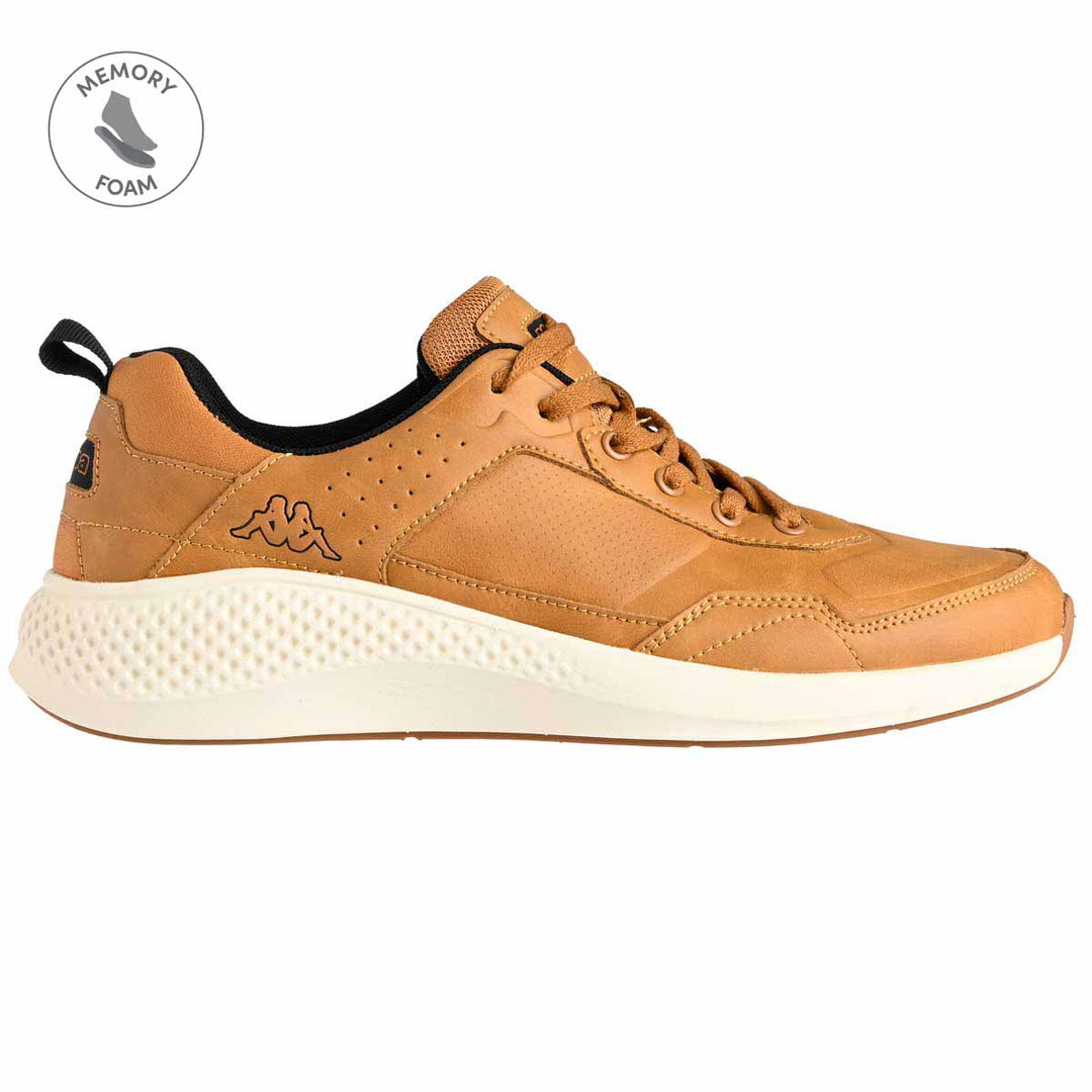 Sneakers Basket Camel Homme Baskets Adrin Camel Homme Kappa France