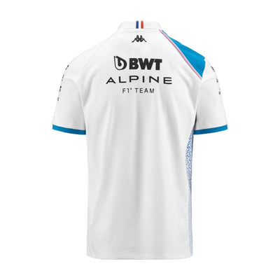 Polo Acram BWT Alpine F1 Team 2023 Homme Blanc