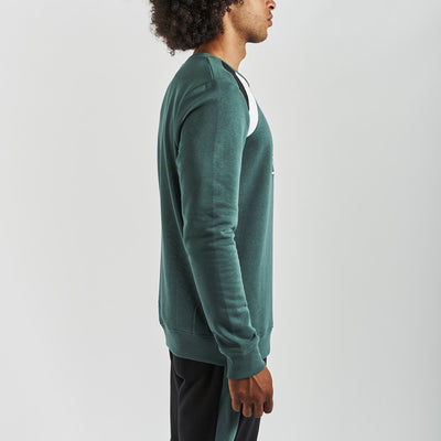 Sweatshirt Cury Vert homme - image 3