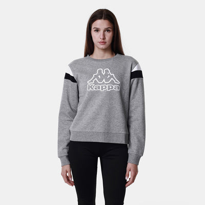 Sweatshirt Cyra Gris femme - image 1