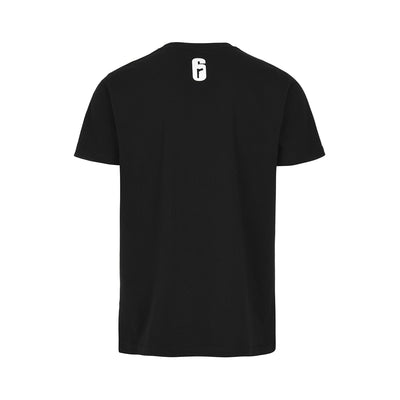 T-Shirt Riuna Authentic Six Siege Collection Noir Homme - Image 3