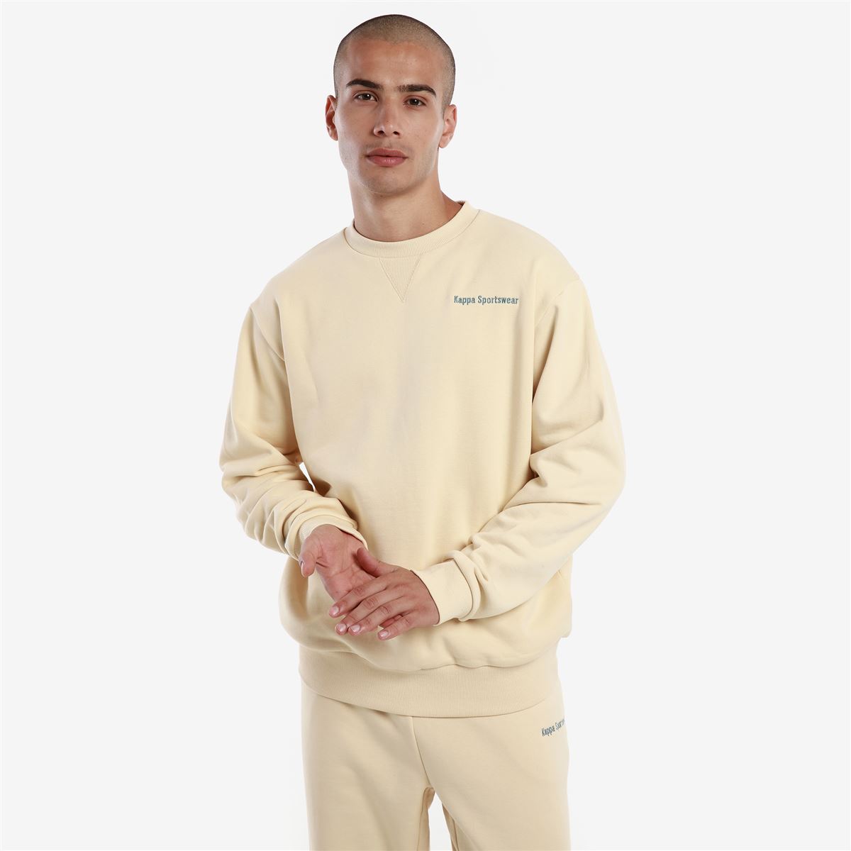 Sweat-shirt à capuche homme Varian Authentic Beige