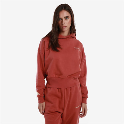 Hoodie Vicky Authentic Marron Femme