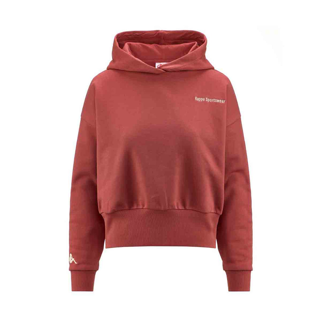 Hoodie Vicky Authentic Marron Femme