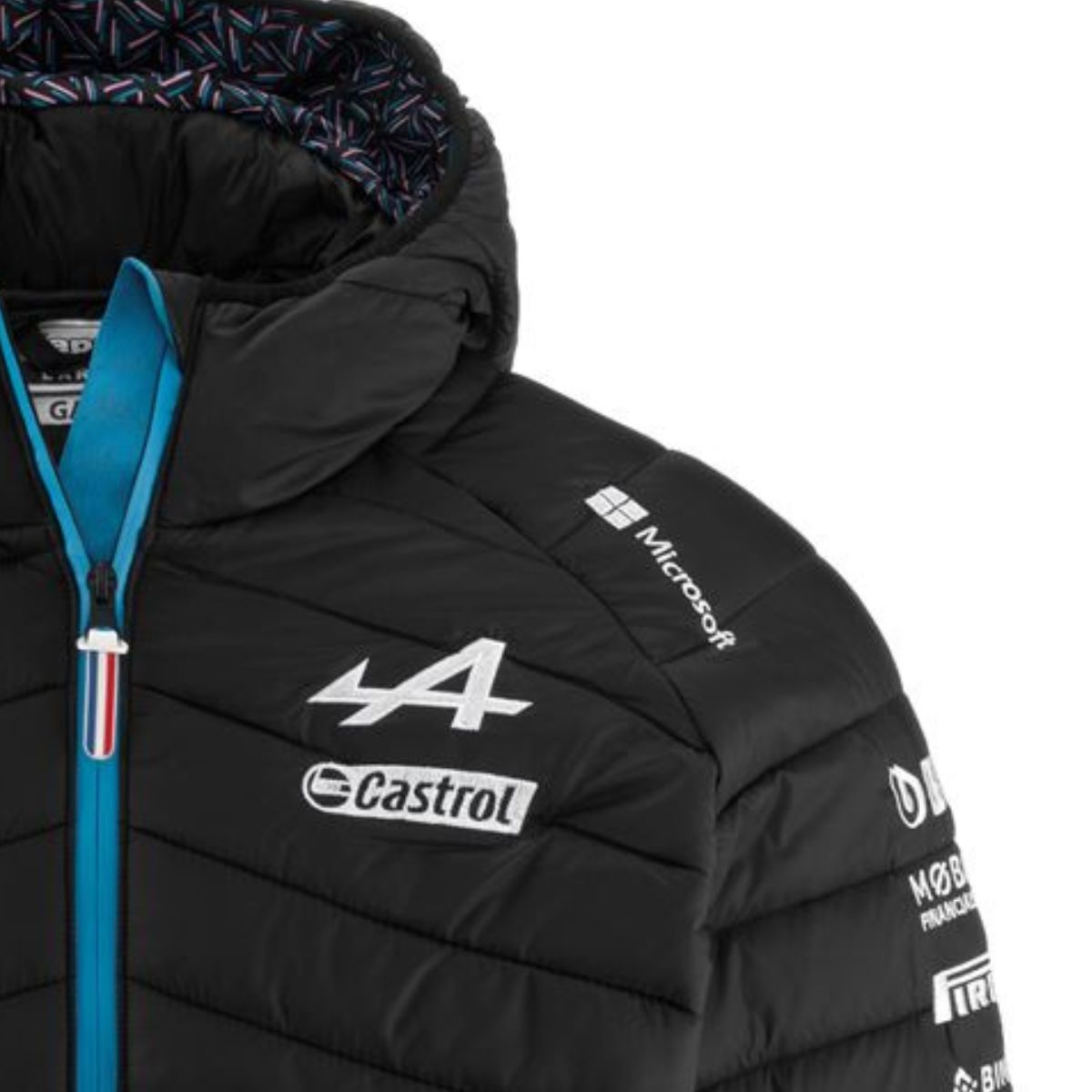 Doudoune 6Cento 660 BWT Alpine F1 Team 2023 Homme Noir