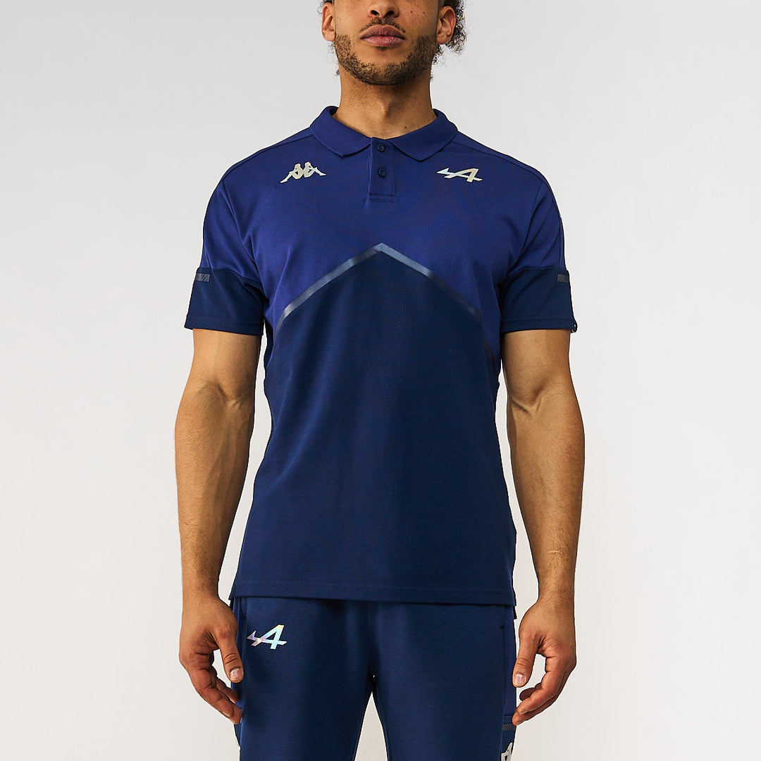 Polo Angai BWT Alpine F1 Team 2023 Homme Bleu