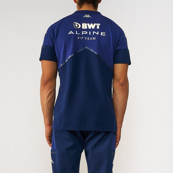 Polo Angai BWT Alpine F1 Team 2023 Homme Bleu