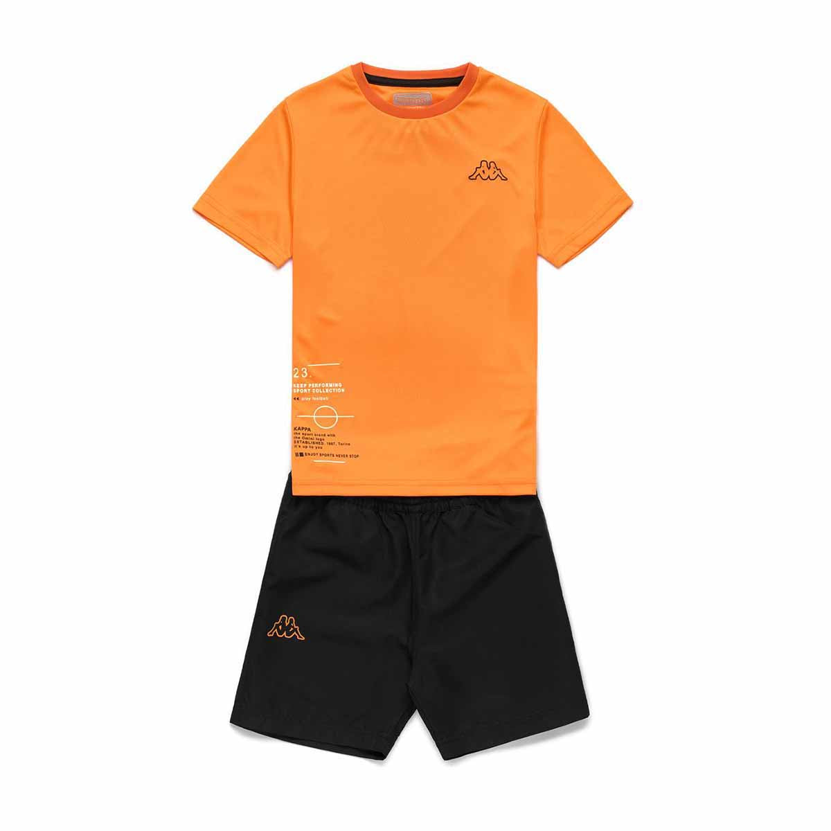 Ensemble enfant Brozolo Sportswear Orange
