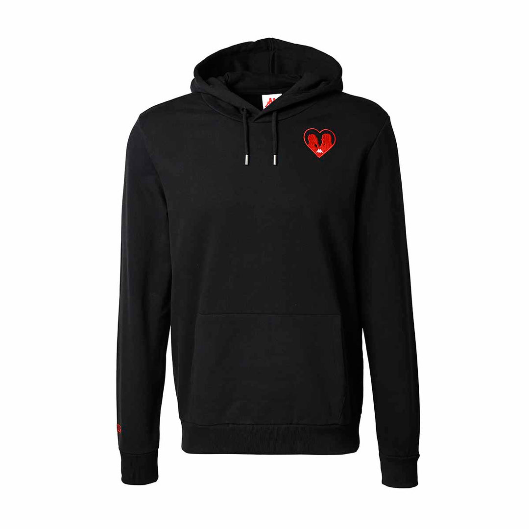 Hoodie homme Lorens Authentic Noir