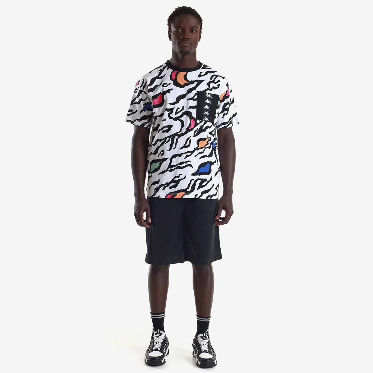 Short Folk Authentic Noir Homme - Image 5